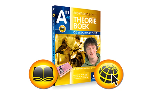 Theorieboek + 10 oefenexamens, bromfiets