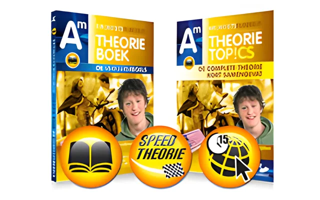 High-speed CBR theorie en theorieboek XXL, bromfiets