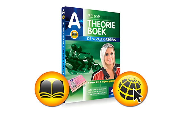 Theorieboek + 10 oefenexamens, motor